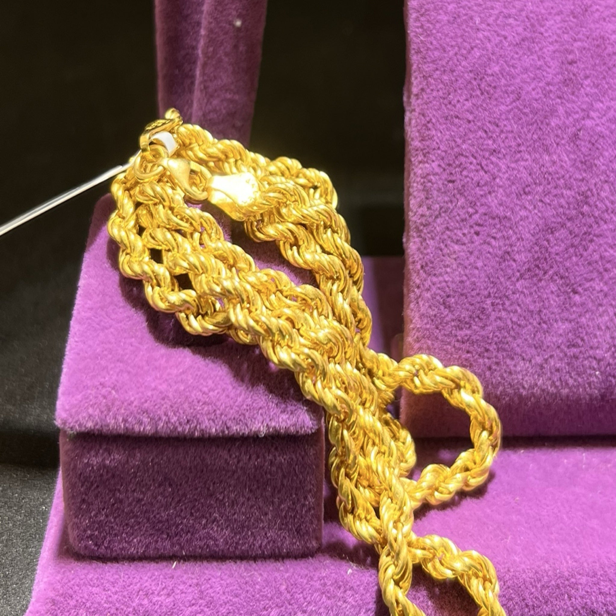 22 Ayar Altın Halat Modern Tasarım 13.34gr 60 CM Kadın - H00197