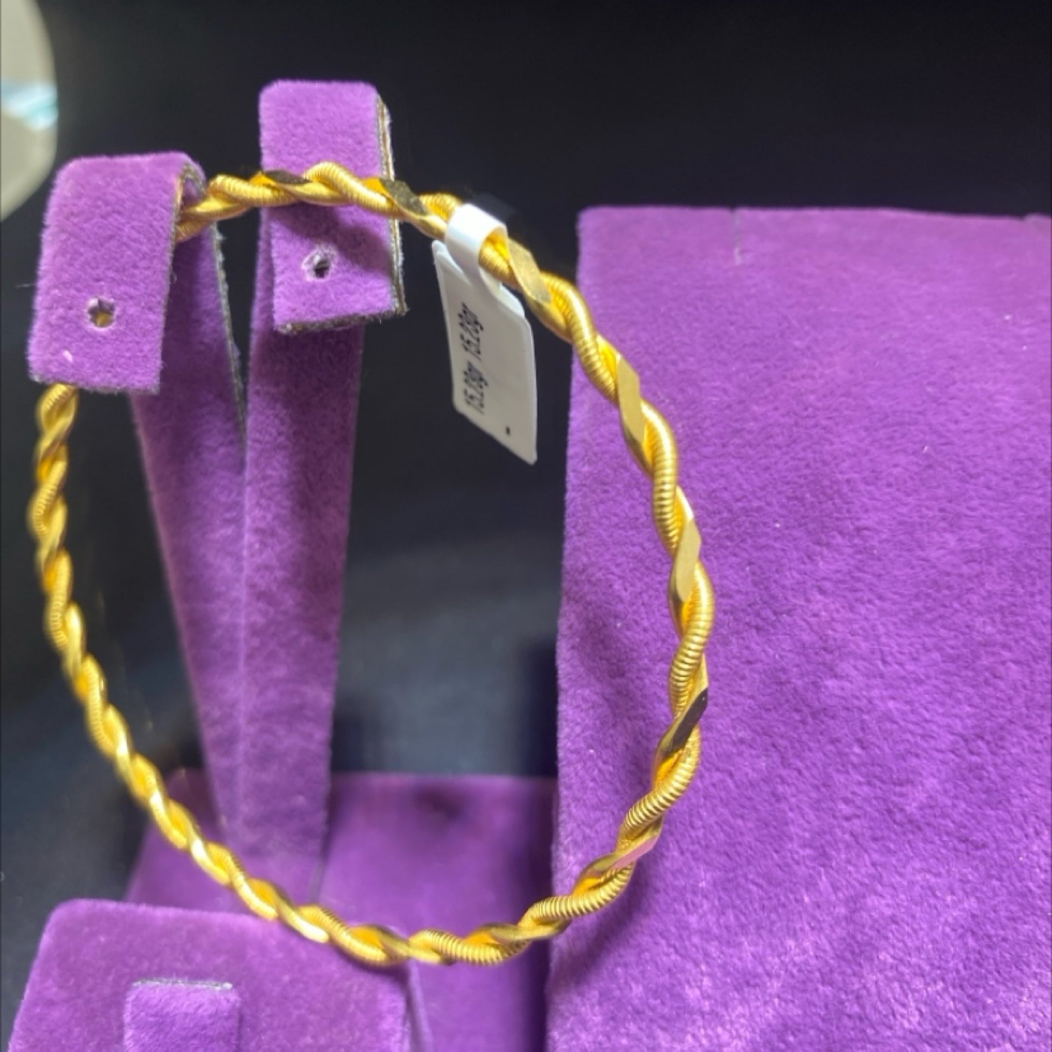 22 Ayar Altın Bilezik Kıvırcık Modern Tasarım 15.23gr Kadın - BZ01215