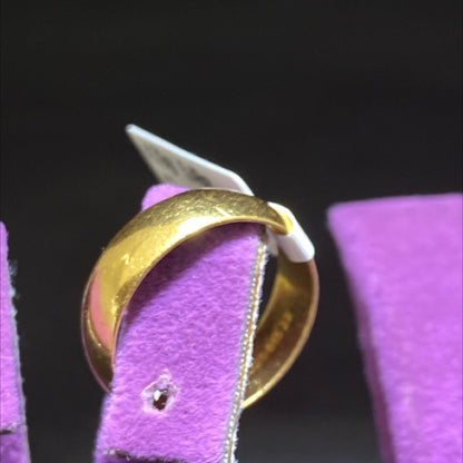 22 Ayar Altın Alyans Düz Cilalı Modern Tasarım 4.73gr 17 Numara Paksoy Hediye - AL00858