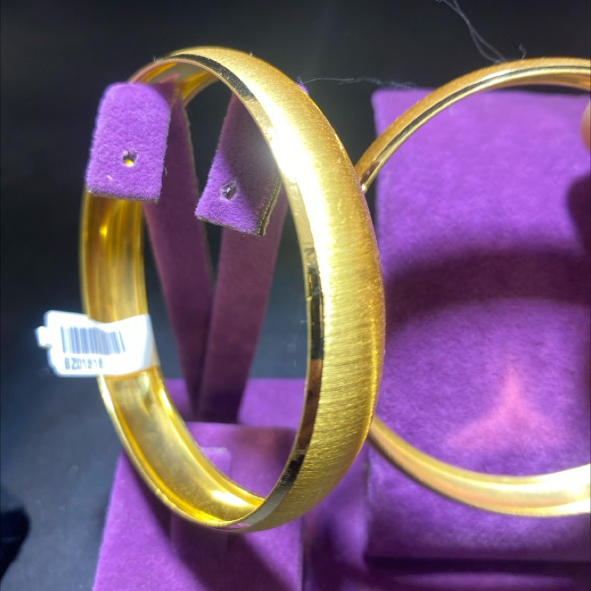 22 Ayar Altın Bilezik Kumlu Şarnel Modern Tasarım 12.03gr Kadın Hediye Paksoy Kuyumculuk - BZ01318