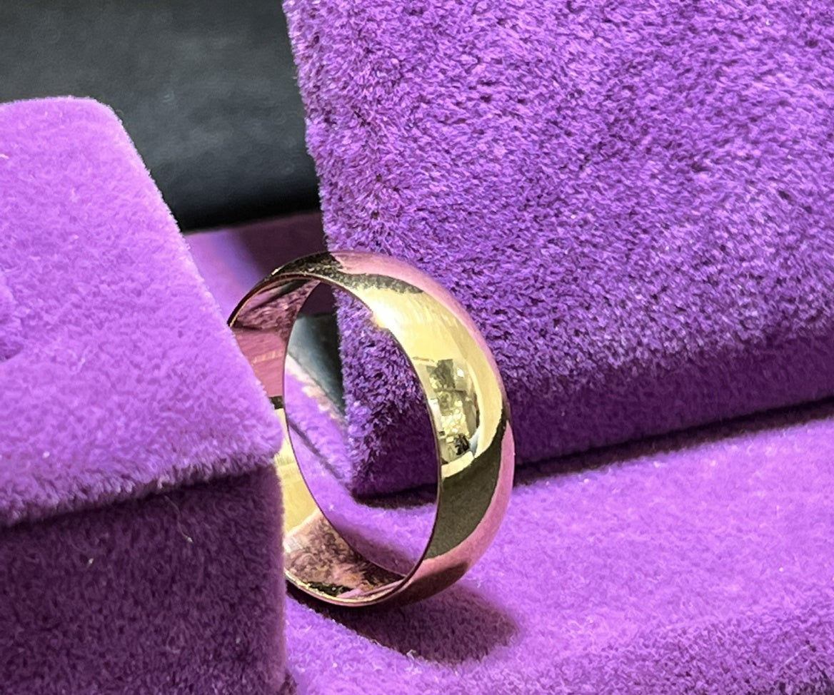 22 Ayar Altın Alyans Paksoy Modern Tasarım 5.18gr 18 Numara - AL00826