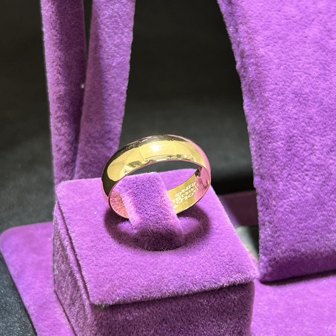 22 Ayar Altın Alyans Modern Tasarım 7.10gr 16 Numara - AL00832