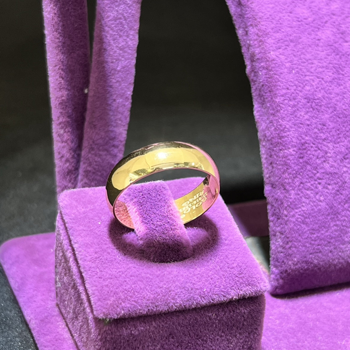 22 Ayar Altın Alyans Modern Tasarım 5.18gr 21 Numara - AL00849