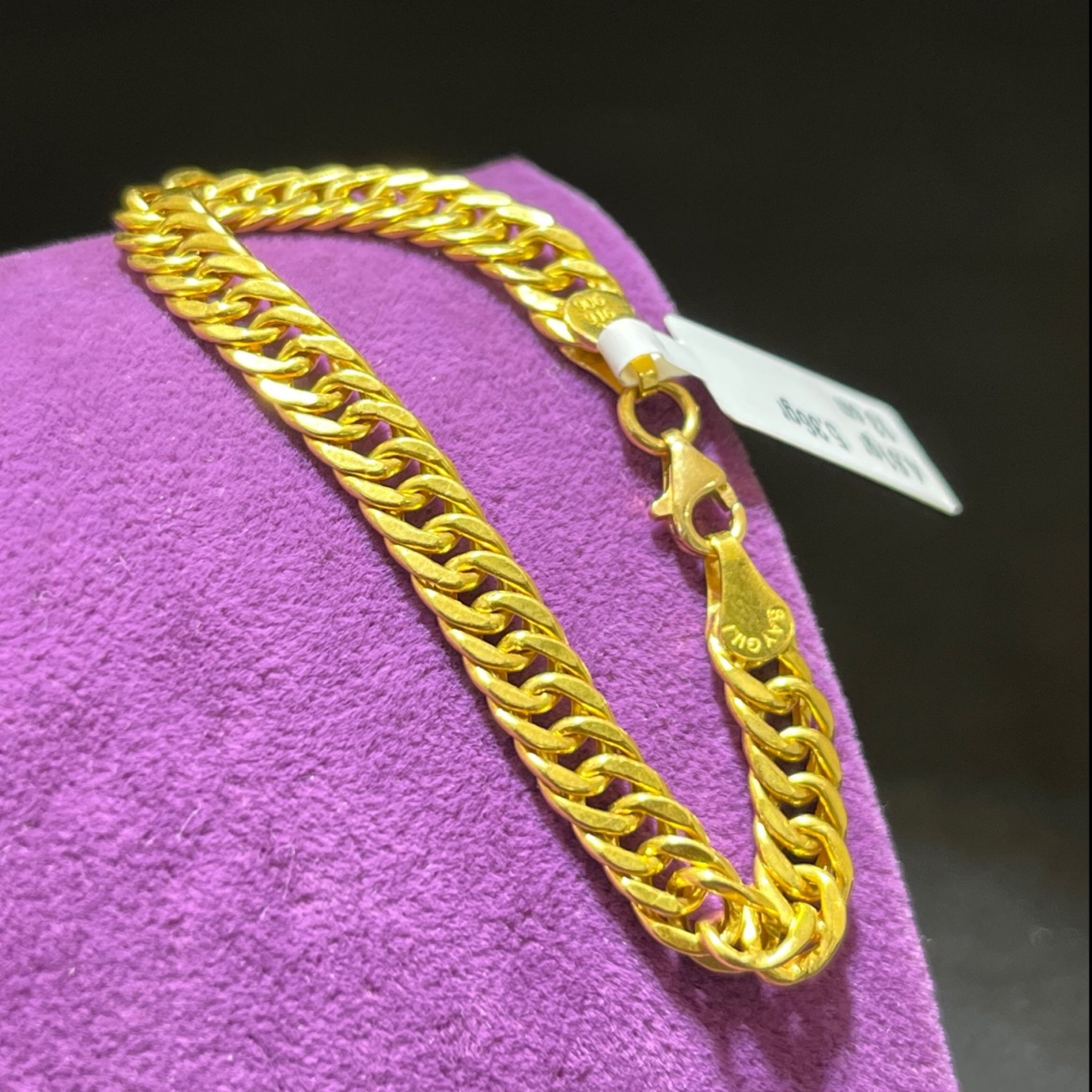 22 Ayar Altın Çocuk Künye Özel Tasarım 4.61gr 13cm Hediye - F00030