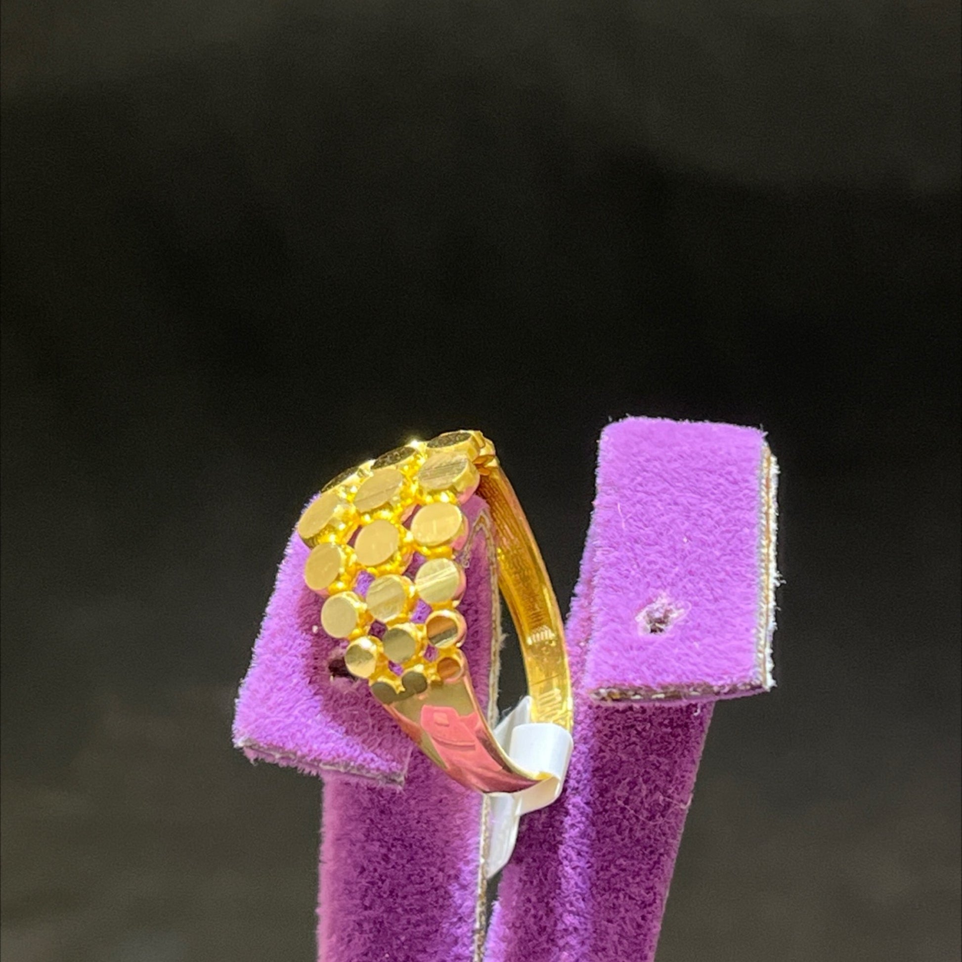 22 Ayar Altın Yüzük Dorikalı Modern Tasarım 3.61gr 17 Numara Kadın - Y01020