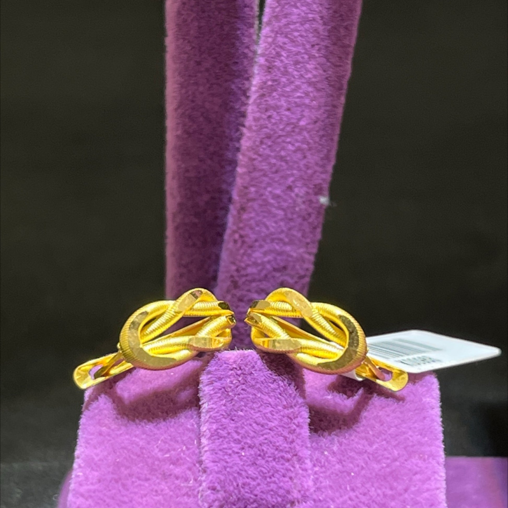 22 Ayar Altın Küpe Özel Tasarım 2.52gr Kadın - K00968