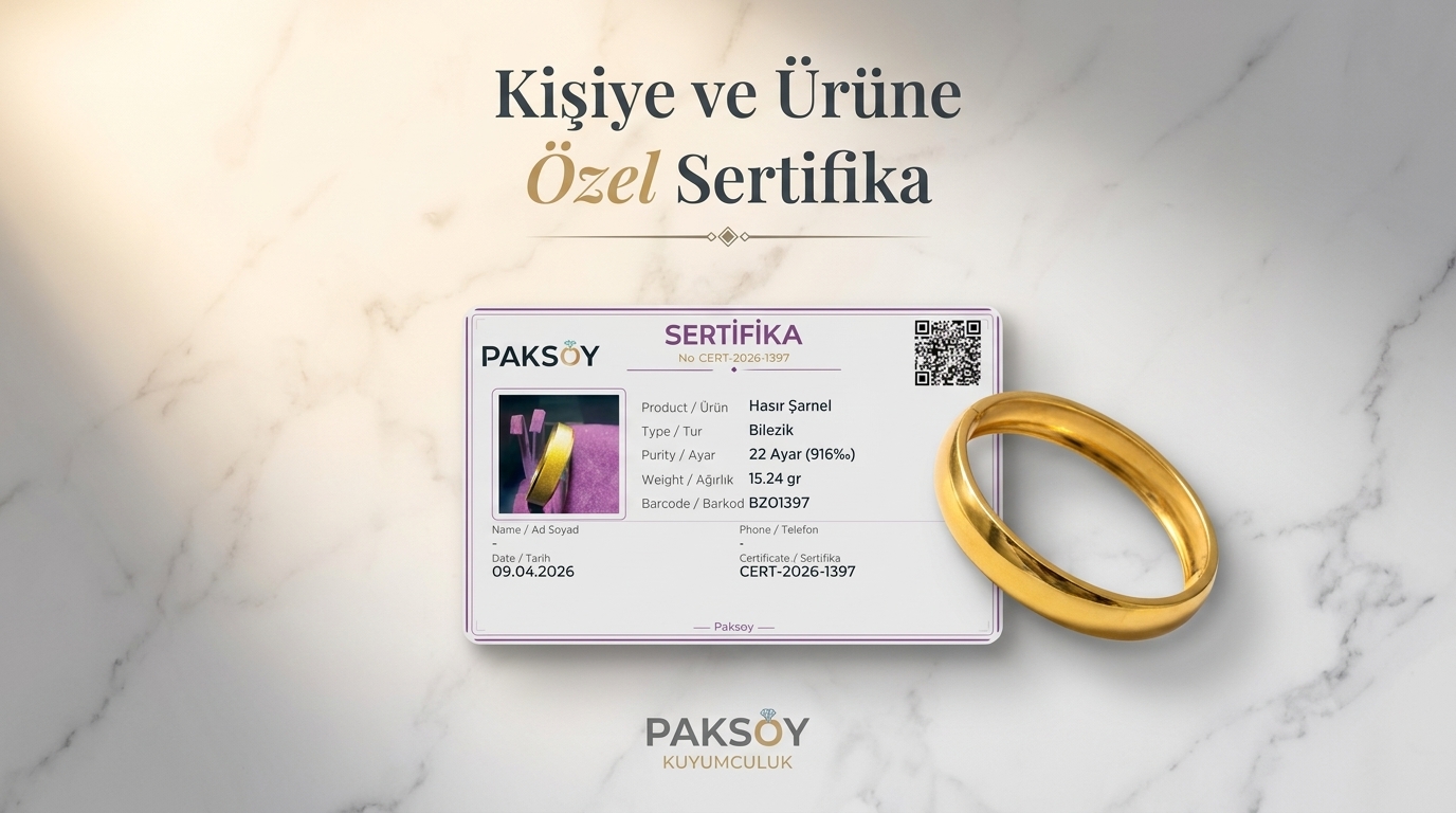 Altın Orijinallik Belgesi Nedir? Kişiye Özel Sertifika Rehberi
